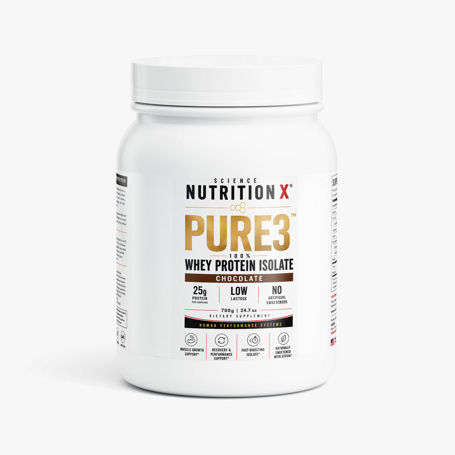 Pure3 100% Whey Protein Isolate (Chocolate)