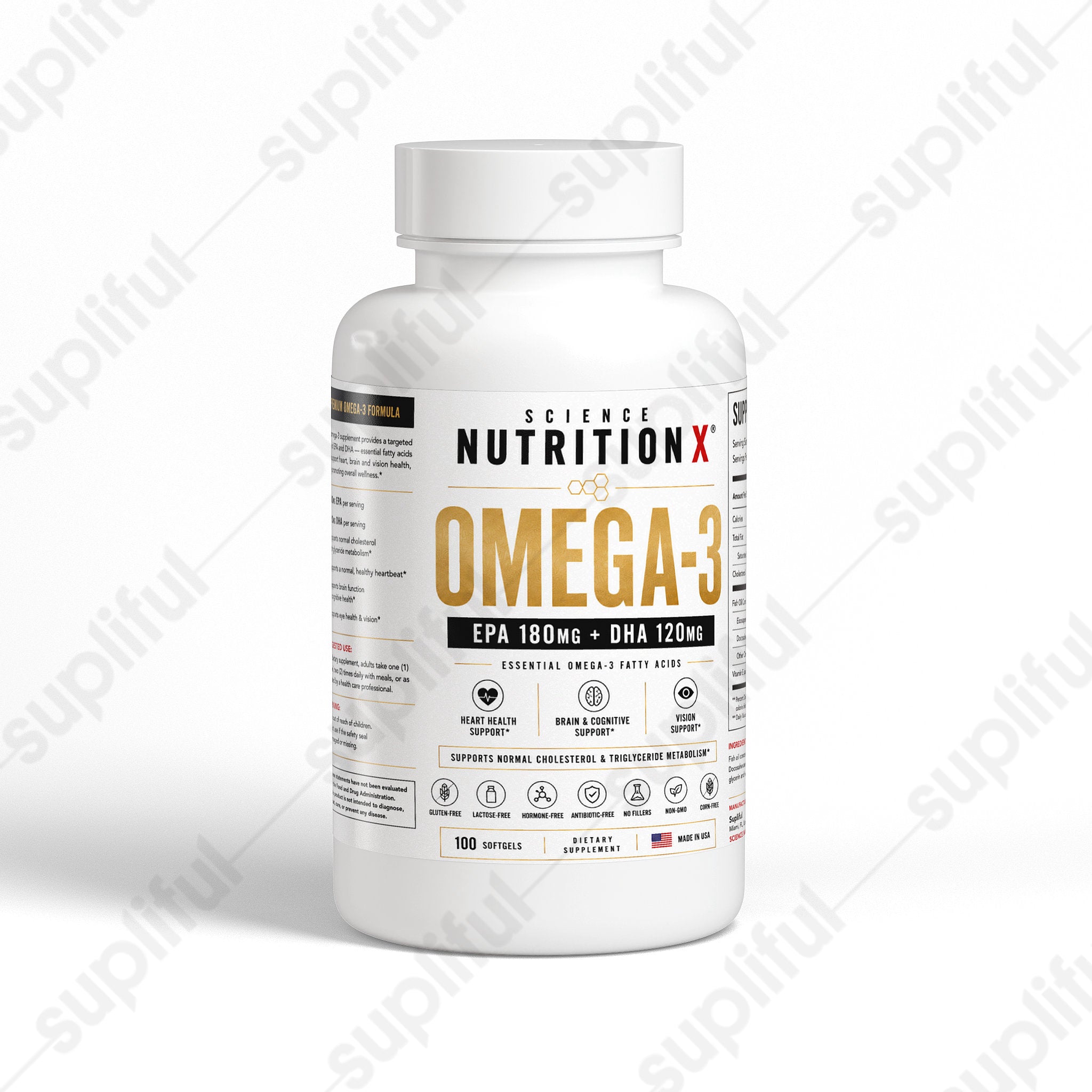 Omega-3 EPA 180mg + DHA 120mg