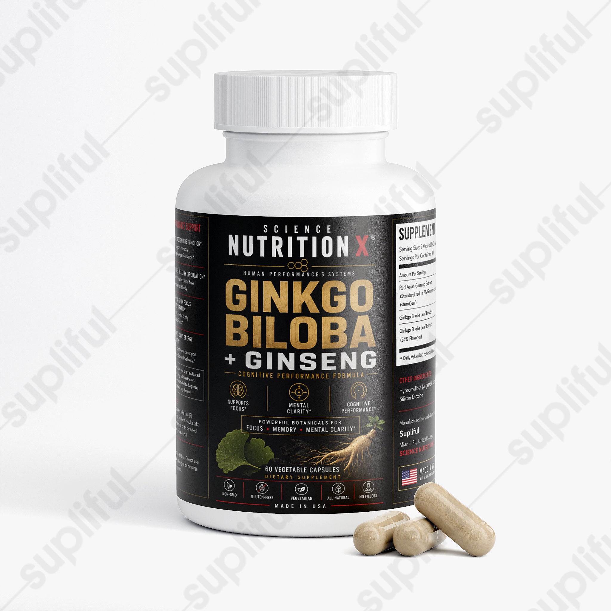 Ginkgo Biloba + Ginseng